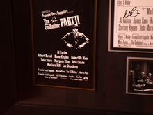 Load image into Gallery viewer, Al Pacino: Godfather Trilogy Signed Display