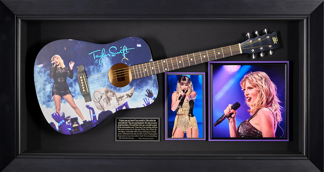 Taylor Swift JSA Authenticated Signed Acoustic Guitar