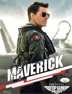 Top Gun with Four JSA Authenticated Sigantures Cruise, Kilmer, McGillis and Edwards