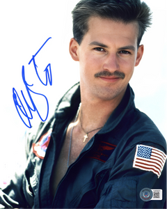 Top Gun with Four JSA Authenticated Sigantures Cruise, Kilmer, McGillis and Edwards