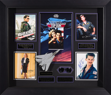Load image into Gallery viewer, Top Gun with Four JSA Authenticated Sigantures Cruise, Kilmer, McGillis and Edwards
