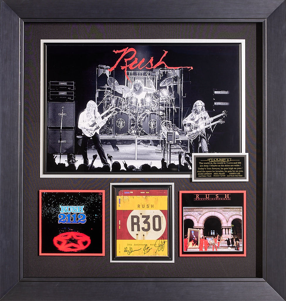 Rush Authenticated Signed R30 DVD Cover – Sevyn