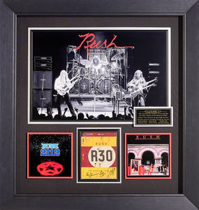 Rush Authenticated Signed R30 DVD Cover