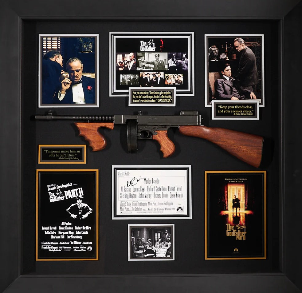 The Godfather with Al Pacino JSA Authenticated Signature