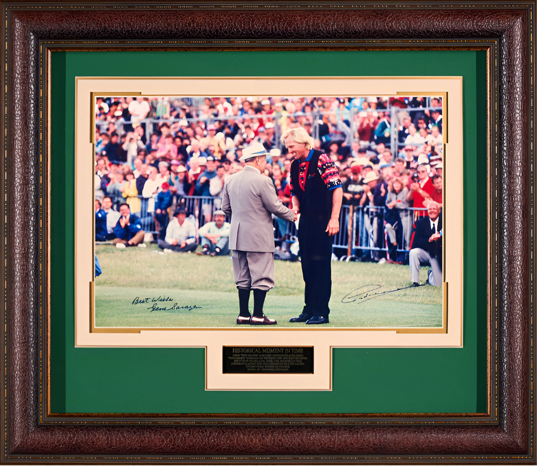 Greg Norman and Gene 