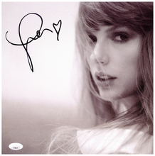 Load image into Gallery viewer, Taylor Swift JSA Authenticated Signature with Dead Poets Society White Vinyl LP
