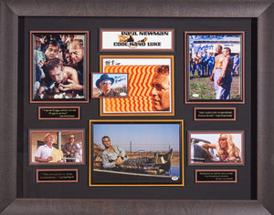 Cool Hand Luke with Authenticated. Signatures of Paul Newman, George Kennedy and Morgan Woodward