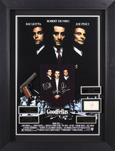Load image into Gallery viewer, Goodfellas Movie Poster with Four Signatures Authenticated by Beckett and JSA
