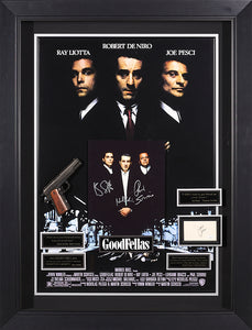 Goodfellas Movie Poster with Four Signatures Authenticated by Beckett and JSA