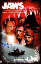 Load image into Gallery viewer, Jaws Movie Poster with Authenticated Signatures from Cast
