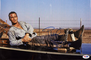 Cool Hand Luke with Authenticated. Signatures of Paul Newman, George Kennedy and Morgan Woodward
