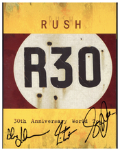 Load image into Gallery viewer, Rush Authenticated Signed R30 DVD Cover
