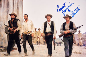 Earnest Borgnine as Dutch with JSA Authenticated Signature