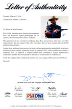 Load image into Gallery viewer, Clint Eastwood as &quot;The Outlaw Josey Wales&quot; with PSA Authenticated Signature and Props
