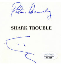 Load image into Gallery viewer, Jaws Movie Poster with Authenticated Signatures from Cast
