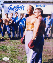 Load image into Gallery viewer, Cool Hand Luke with Authenticated. Signatures of Paul Newman, George Kennedy and Morgan Woodward
