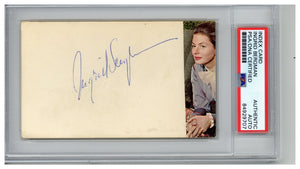 Casablanca Movie Poster with authenticated signatures from Bogart and Berman