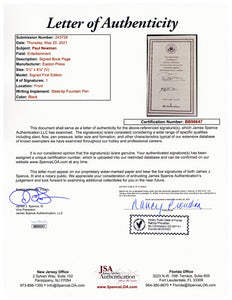 The Hustler with Authenticated Signatures of Paul Newman, Jackie Gleason, George C. Scott and Piper Laurie