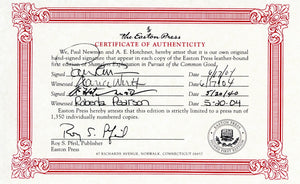 The Hustler with Authenticated Signatures of Paul Newman, Jackie Gleason, George C. Scott and Piper Laurie