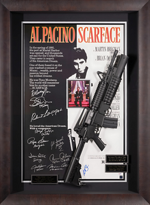 Scarface JSA Authenticated Signed Movie Poster by Al Pacino and the Cast