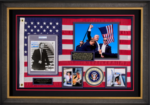 Encased Mint 9 PSA Certified Early Signature of President Trump