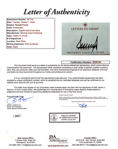 President Trump Behind his desk with JSA/PSA Authenticated Signature