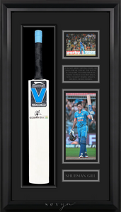 SHUBMAN GILL SIGNED BAT