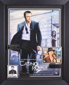 James Bond Casino Royale with Three Authenticated Signatures