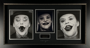 Jack Nicholson Signed “Faces of a Joker” 1988 Photo Series by Herb Ritts
