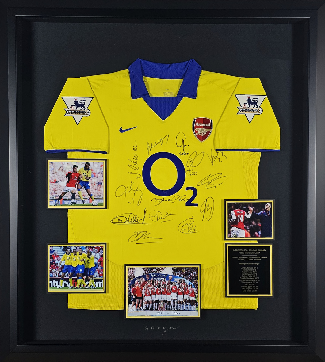 Arsenal F.C. – The Invincibles Match-Worn Jersey