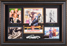 Load image into Gallery viewer, James Bond in Goldfinger with four PSA Authenticated Signatures
