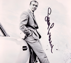 James Bond in Goldfinger with four PSA Authenticated Signatures