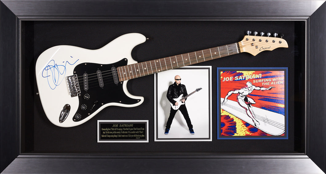 Joe Satriani Signed Guitar