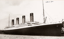 Load image into Gallery viewer, Titanic Survivor Signed &amp; Stock from International Mercantile Marine
