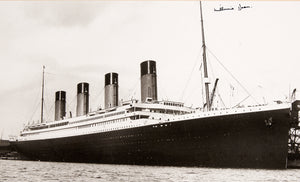 Titanic Survivor Signed & Stock from International Mercantile Marine