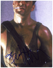 Load image into Gallery viewer, Die Hard Movie Posters with Bruce Willis Authenticated Signature
