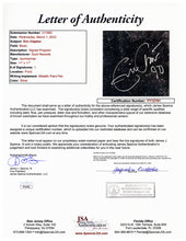 Load image into Gallery viewer, Eric Clapton Signed Album Cover and Replica Guitar
