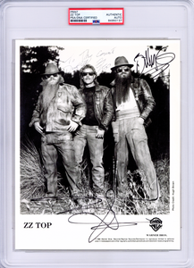 ZZ Top with PSA Authenticated Signatures