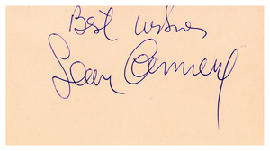 Collage of all the Stars that Portrayed James Bond with their Authenticated Signatures