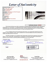 Load image into Gallery viewer, Collage of all the Stars that Portrayed James Bond with their Authenticated Signatures
