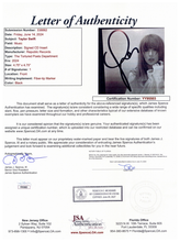 Load image into Gallery viewer, Taylor Swift Dead Poets JSA Authenticated Signed CD Cover
