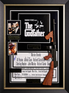 The Godfather with Authentatated Signatures of Al Pacino and Jame Caan