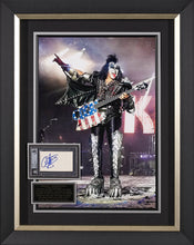 Load image into Gallery viewer, Gene Simmons from Kiss with Beckett Authenticated Encased Signature
