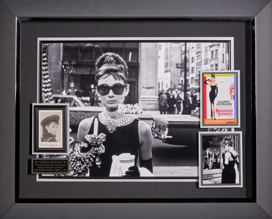 Aubrey Hepburn from Breakfast at Tiffanys with JSA Authenticated Signature