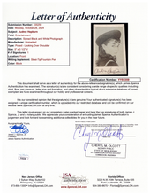 Load image into Gallery viewer, Aubrey Hepburn from Breakfast at Tiffanys with JSA Authenticated Signature
