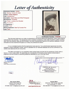 Aubrey Hepburn from Breakfast at Tiffanys with JSA Authenticated Signature