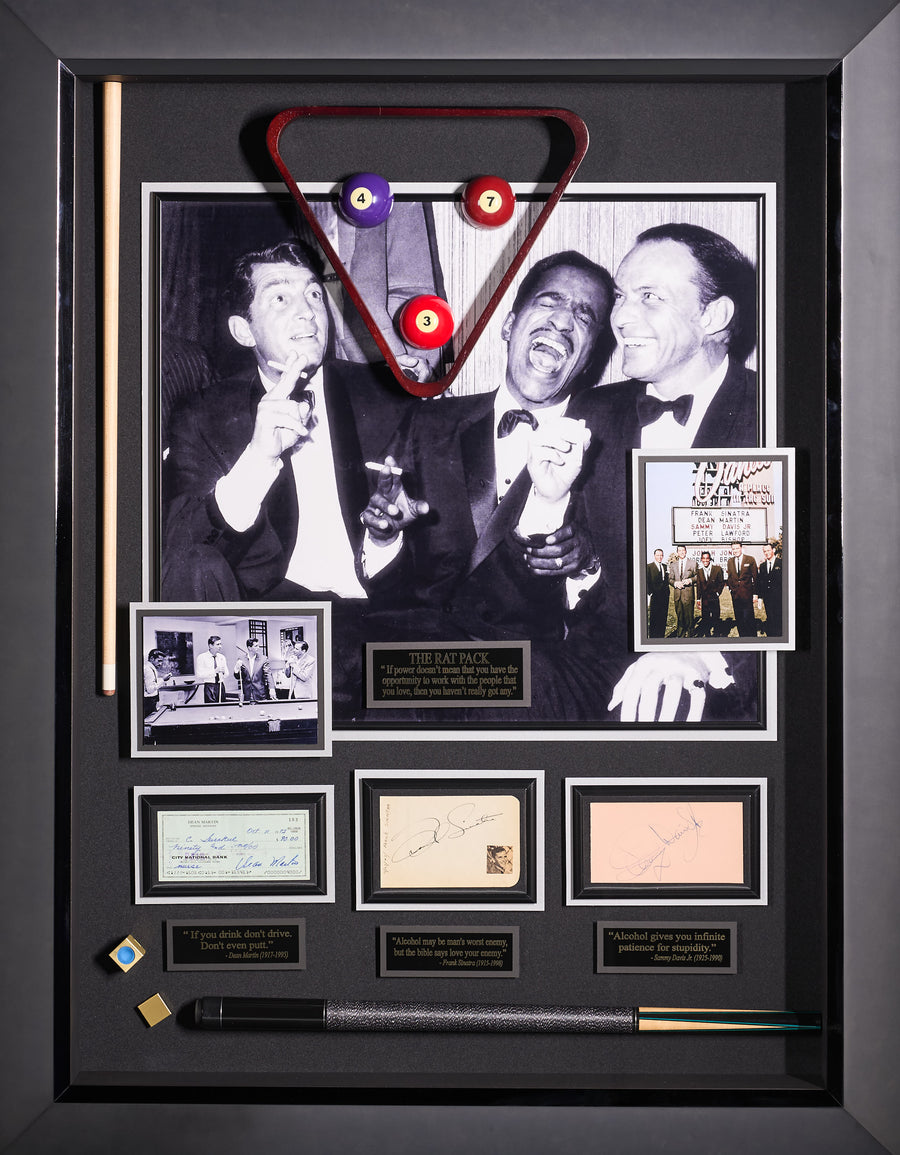 The Rat Pack with Three JSA Authenticated Signatures
