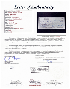 The Rat Pack with Three JSA Authenticated Signatures