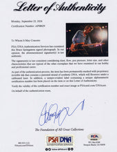 Load image into Gallery viewer, Bruce Springsteen with JSA Authenticated Signature and Guitar
