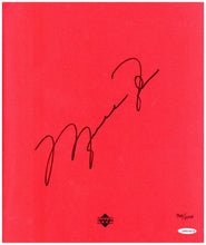 Load image into Gallery viewer, Michael Jordan Jersey with Authenticated Signature and Championship Rings
